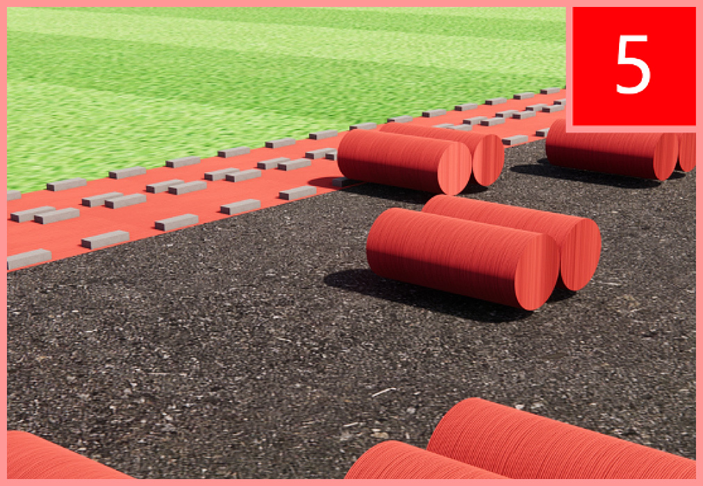 बिछाने से पहले की योजना