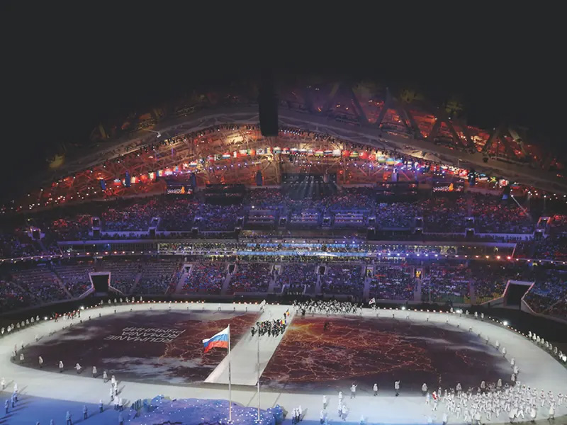 ЦЕРЕМОНИЯ ОТКРЫТИЯ ЗИМНИХ ОЛИМПИЙСКИХ ИГР В СОЧИ-