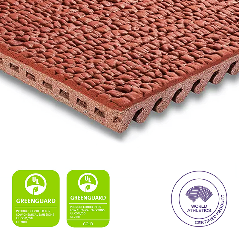 Prefabricated Rubber Running Track Manufacturer